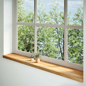 Eiche Fensterbänke, Hellbraun, 160 cm, 2er Set