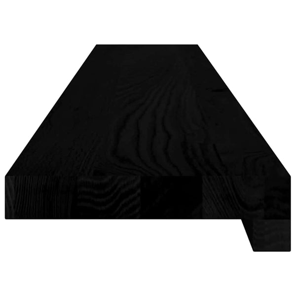 Eiche Fensterbänke Dunkelbraun 110cm 2er Set