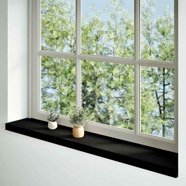 Eiche Fensterbänke Dunkelbraun 160cm 2er Set