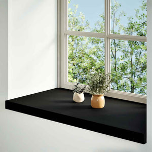 Eichen Fensterbänke Dunkelbraun 80x40cm 2er Set