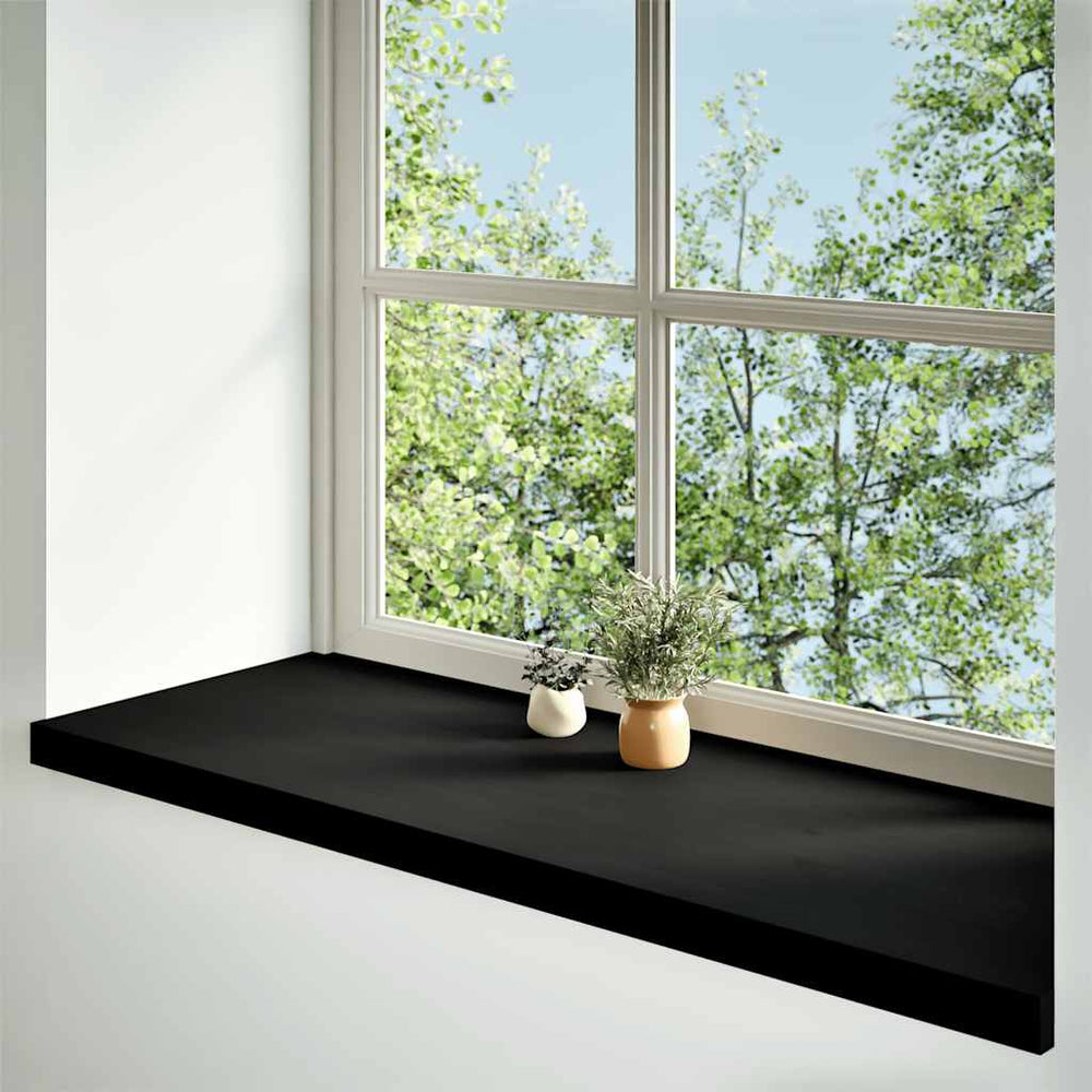 Eiche Fensterbänke Dunkelbraun 100x40cm 2er Set