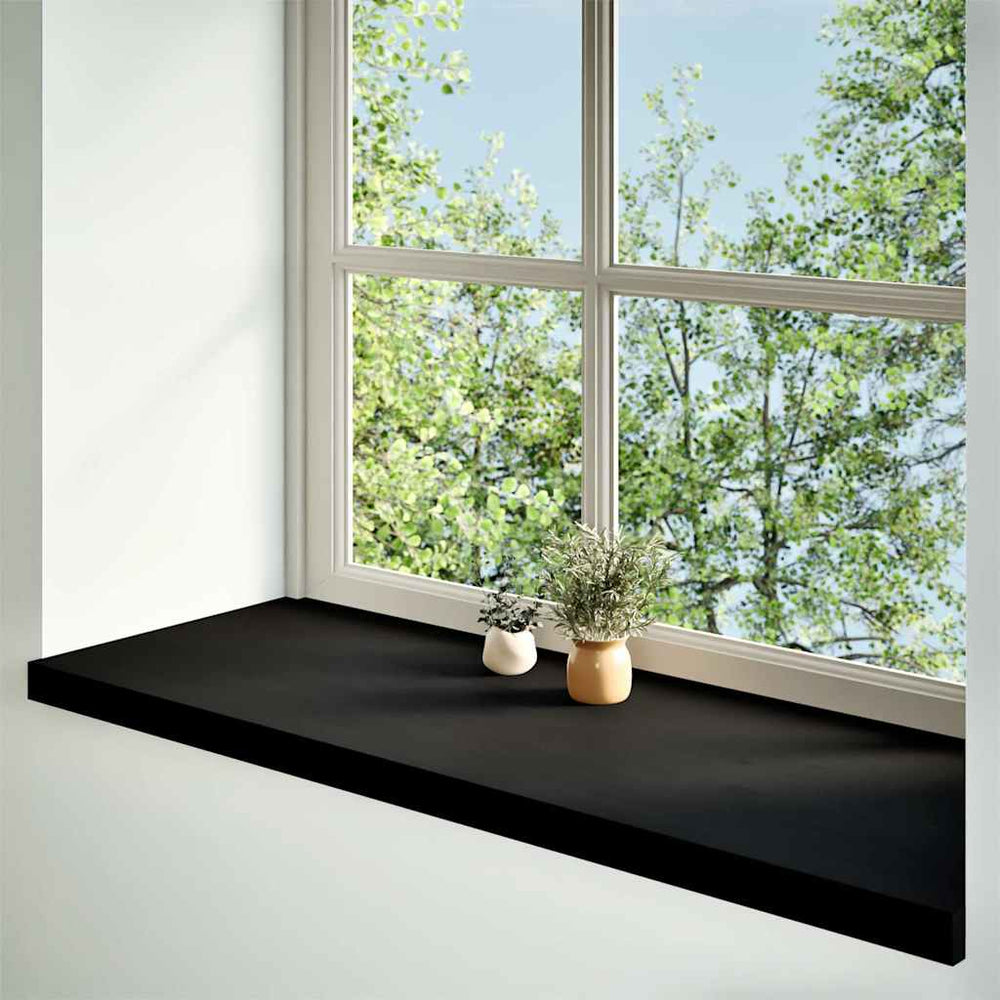Eichen Fensterbänke Dunkelbraun 120x40cm 2er Set
