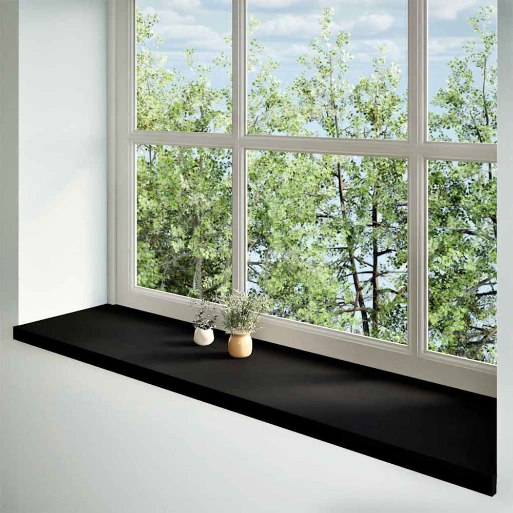 Eiche Fensterbänke Dunkelbraun 160cm 2er Set