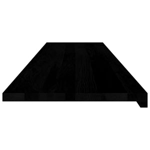 Eiche Fensterbänke Dunkelbraun 160cm 2er Set