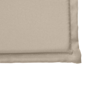 Garten Sitzkissen 2er Set Taupe 45x45