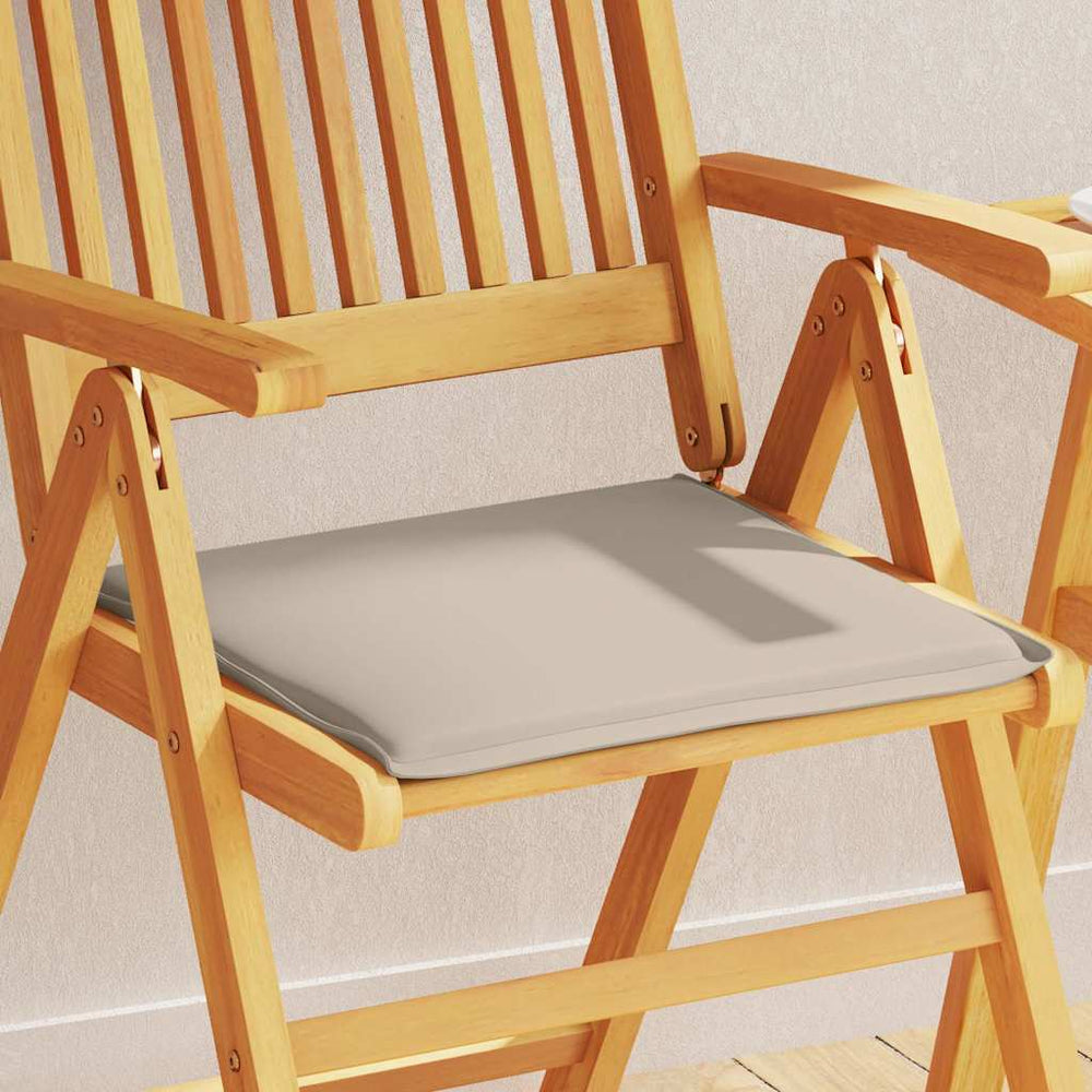 Garten Sitzkissen 2er Set Taupe 45x45