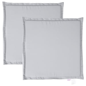 Garten Sitzkissen Hellgrau 45x45 cm 2er Set