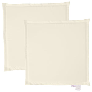 Garten Sitzkissen Creme 45x45 cm 2er Set