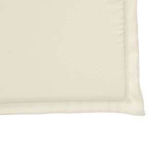 Garten Sitzkissen Creme 45x45 cm 2er Set