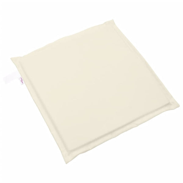 Creme Garten Sitzkissen 4er Set 45x45 cm