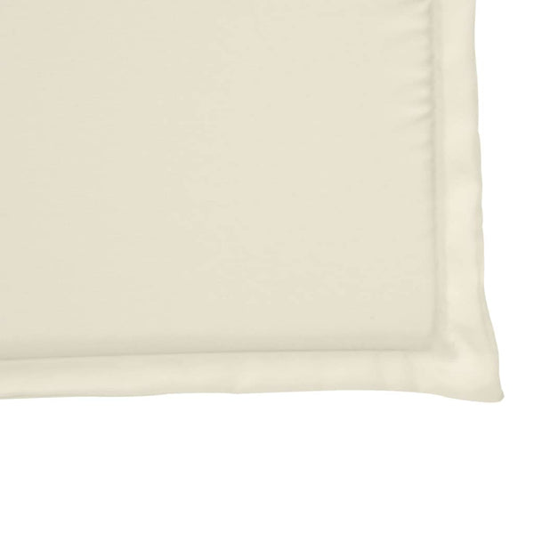 Creme Garten Sitzkissen 4er Set 45x45 cm