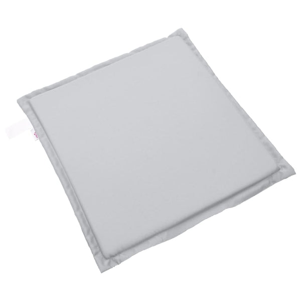 Garten Sitzkissen 6er Set Hellgrau 45x45 cm