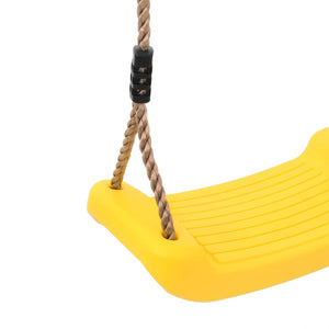 Verstellbarer Schaukelsitz für Kinder - Gelb