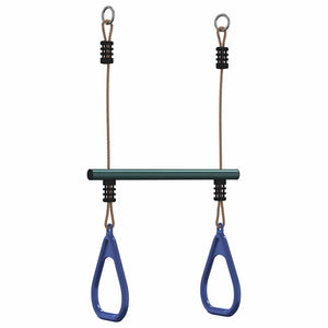 Trapezstange mit Turnringen für Kinder