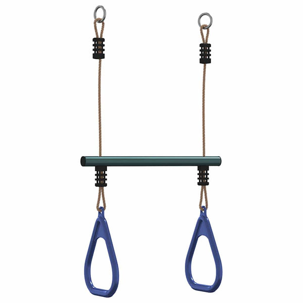 Trapezstange mit Turnringen für Kinder