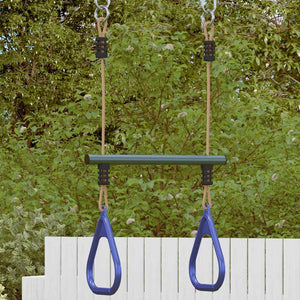 Trapezstange mit Turnringen für Kinder