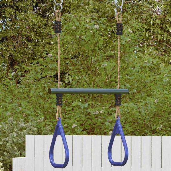 Trapezstange mit Turnringen für Kinder