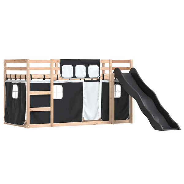 Etagenbett mit Rutsche 90x200 cm