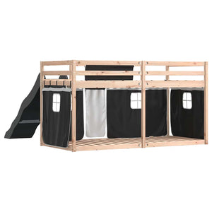 Etagenbett mit Rutsche 90x200 cm