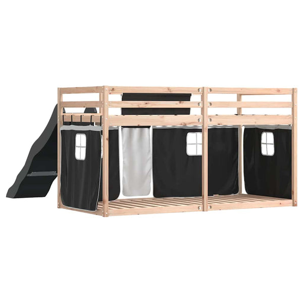 Etagenbett mit Rutsche 90x200 cm