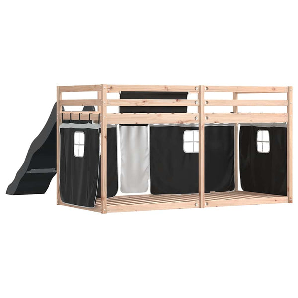 Etagenbett mit Rutsche 80x200 cm