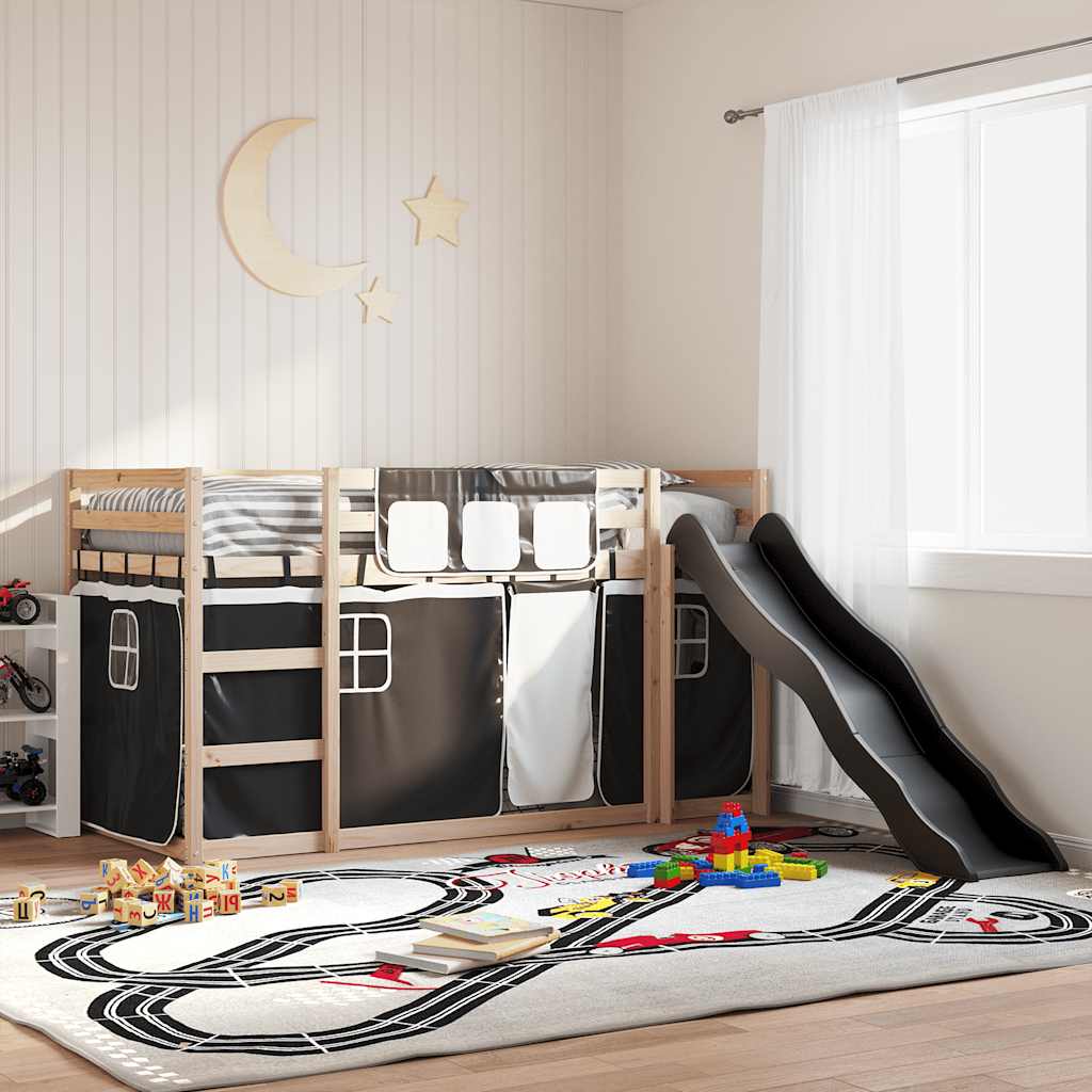 Etagenbett mit Rutsche 80x200 cm