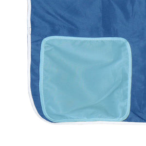 Etagenbett mit Rutsche Blau 80x200 cm