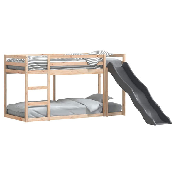 Etagenbett mit Rutsche Kiefer 80x200 cm