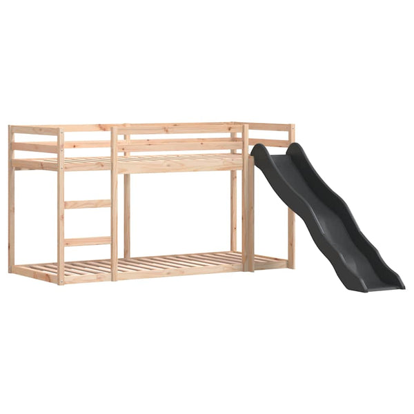 Etagenbett mit Rutsche Kiefer 80x200 cm