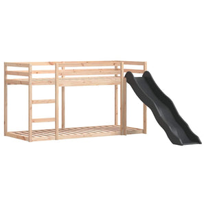 Etagenbett mit Rutsche Kiefer 90x200 cm