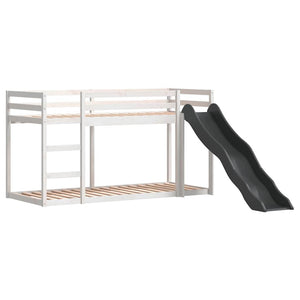 Etagenbett mit Rutsche & Leiter Kiefer 90x190cm
