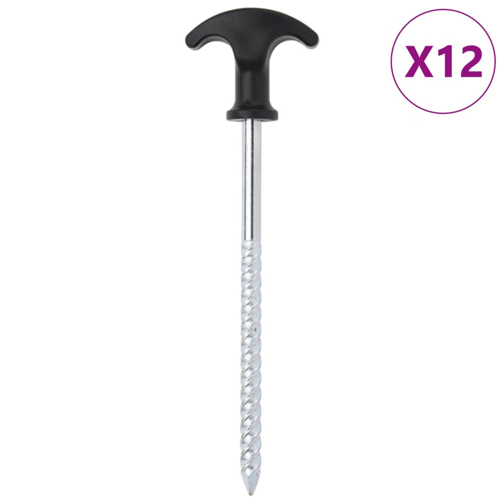 Zeltheringe 12 Stk. Verzinkt 17cm