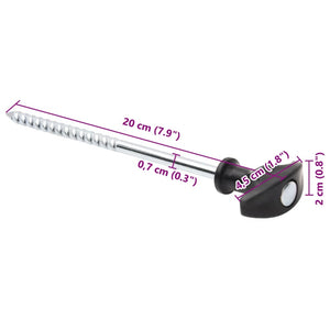 Zeltheringe 24er Set, 20cm Verzinkt