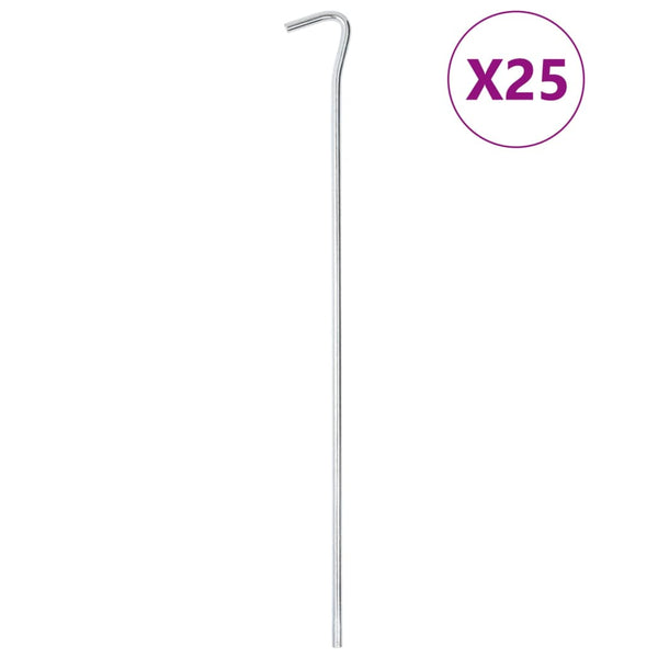 Zeltheringe, 25 Stk., 30cm, Verzinkt