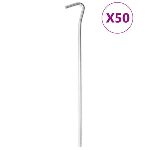Zeltheringe, 50 Stk, 23cm, Verzinkt