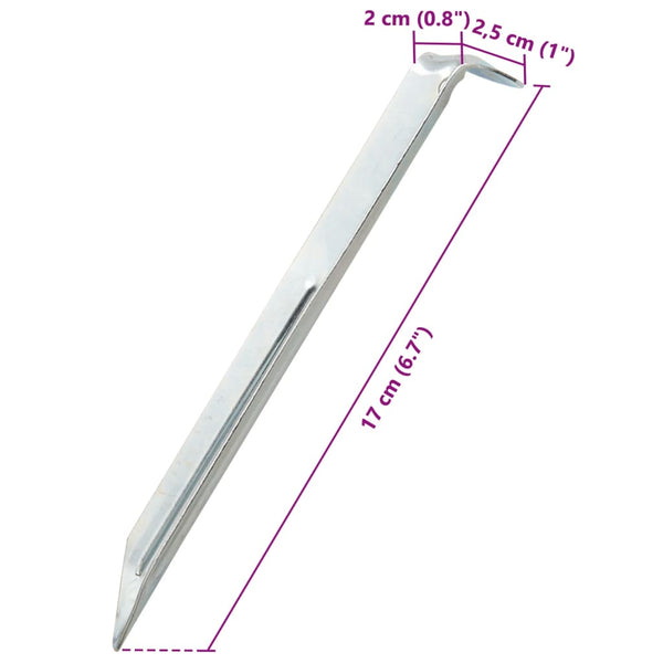 Zeltheringe Verzinkt 17cm, 24er-Set