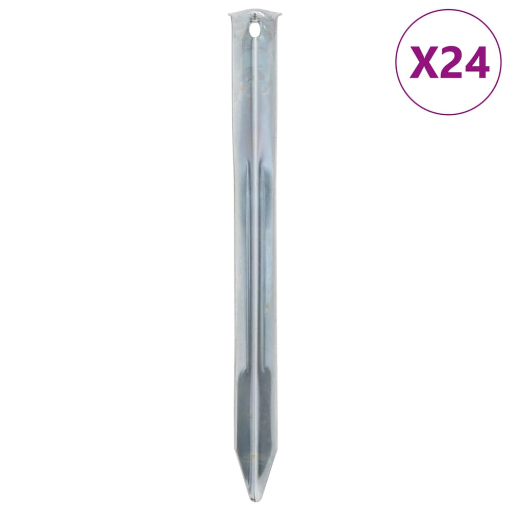 Zeltheringe 24 Stk Verzinkt 22cm
