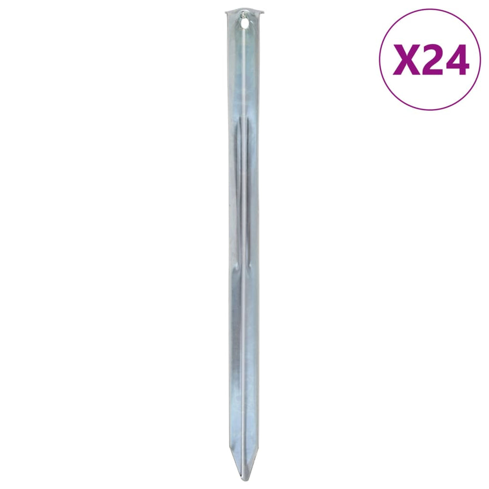 Zeltheringe 24 Stk Verzinkt 30cm