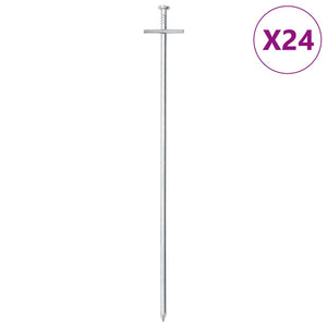 Zeltheringe, 24 Stk, 29,5 cm, Verzinkt