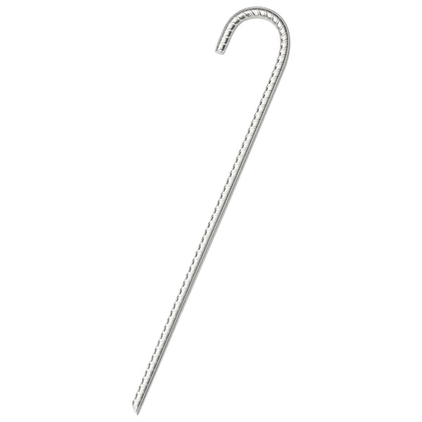 Zeltheringe 37 cm Verzinkter Stahl, 6er-Set