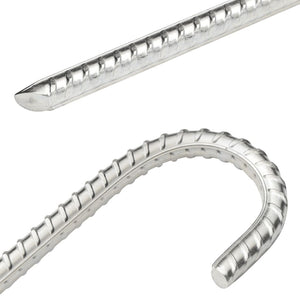 Zeltheringe 37 cm Verzinkter Stahl, 6er-Set