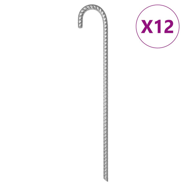 Zeltheringe 12 Stk Verzinkter Stahl 41,5cm