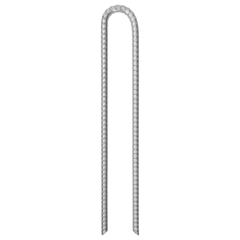 Zeltheringe U-Form, 41,5 cm, 6er-Set