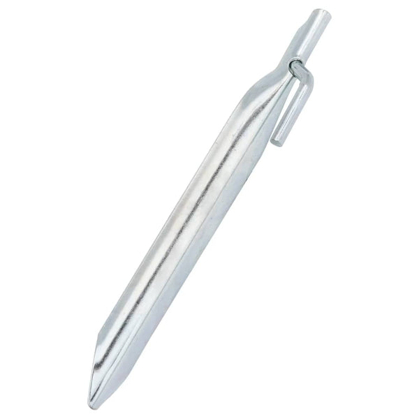 Zeltheringe V-Form, 24 Stk., Stahl verzinkt