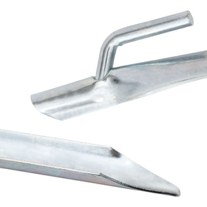 Zeltheringe V-Form, 24 Stk., Stahl verzinkt