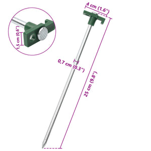 Zeltheringe 25 cm, 12er-Set