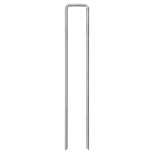 Bodenanker U-Form 20x4 cm, 50 Stk., Verzinkt