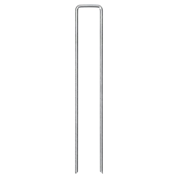 Bodenanker U-Form 20x4 cm, 50 Stk., Verzinkt