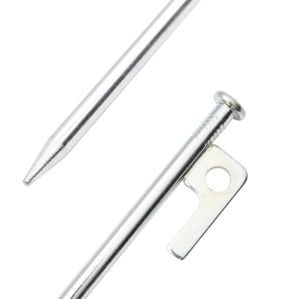 Zeltheringe 24er Set, Verzinkter Stahl, 20cm