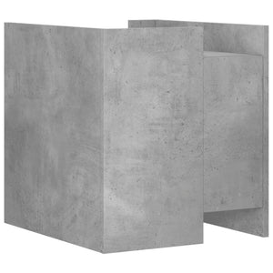 Betongrauer Nachttisch 45x50x50cm